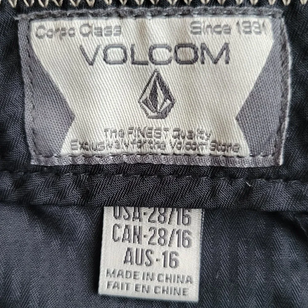 Volcum Vmonty Youth Chino Shorts-Size 28/16